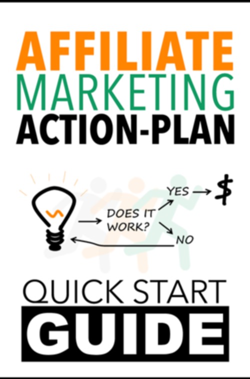Product picture affiliate marketing action plan - quick start guide